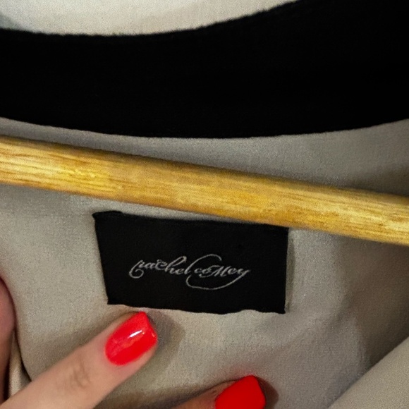 Rachel Coney Trench Coat 100 silk - Picture 3 of 5